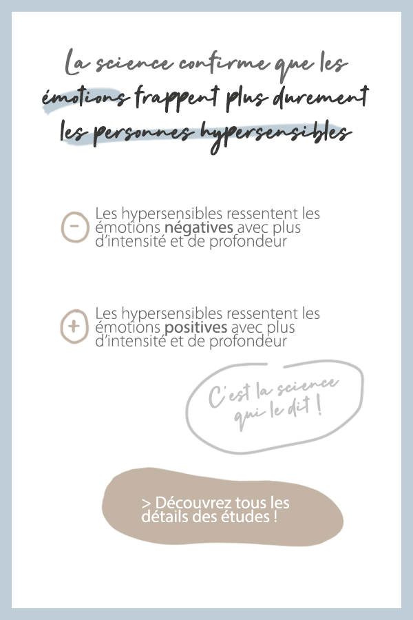 emotions hypersensibles La science confirme que les émotions frappent plus durement les personnes hypersensibles