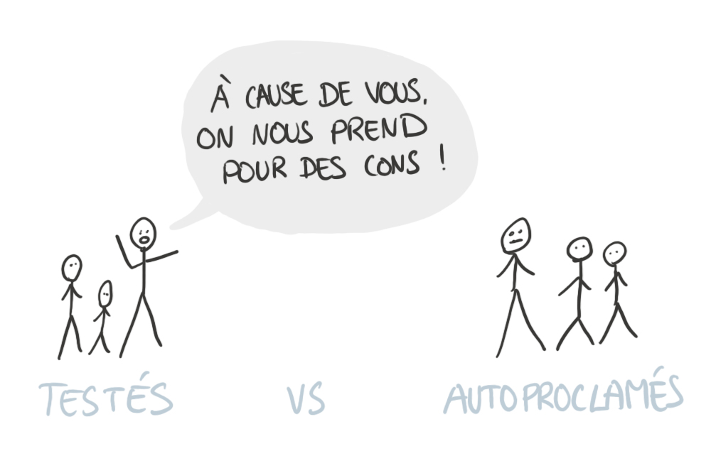 Les HPI ont passé un test de QI